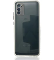 Newface Samsung Galaxy A02S Kılıf Miami Şeffaf Silikon - Şeffaf