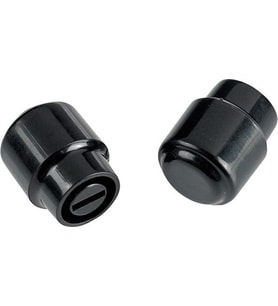 Fender 0994936000 Telecaster Barrel Switch Ucu (Siyah - 2'li) Telecaster İçin "Fıçı" Tipi Siyah Seçici Anahtar Başlığı