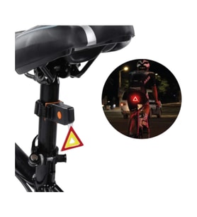 Motobir Motosiklet Reflektör İkaz Çakar 5 Modlu Usb Şarjlı