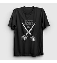 Presmono Unisex Siyah Everything Went Black Flag T-Shirt 474590tt