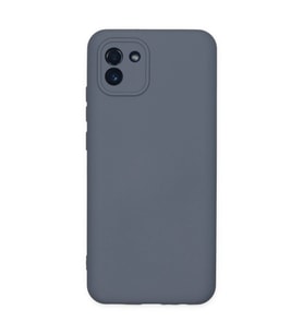 Galaxy A03 Kılıf Nano İçi Kadife - Gri
