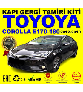 *Premium* TOTOTA Corolla E170-180 2012-2019 Kapı Gergisi Tamir Plastiği (4Kapı)