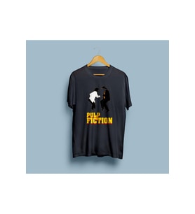 Oversize Pulp Fiction 2 Tasarım Unisex T-shirt