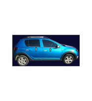 Dacia Stepway Uyumlu Cam Çıtası Paslanmaz Çelik 4 Kapı 2012 +