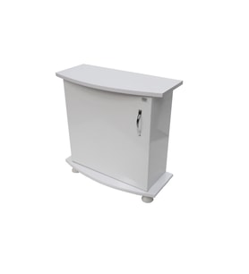 Kanki Pet Akvaryum Bombe Beyaz Sehpa 50 CM