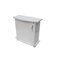 Kanki Pet Akvaryum Bombe Beyaz Sehpa 50 CM