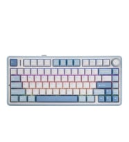 AULA F75 Sea Salt Blue LEOBOG Greywood V3 Switch RGB Kablosuz Hotswap Mekanik Gaming Klavye