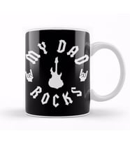 Rocker Dad My Dad Rocks Kupa Bardak Porselen