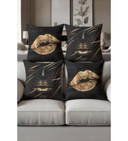 Dijital Baskılı Yumuşak Dokulu 4’lü Kırlent Kılıfı Takımı (43x43 cm) KRL0012