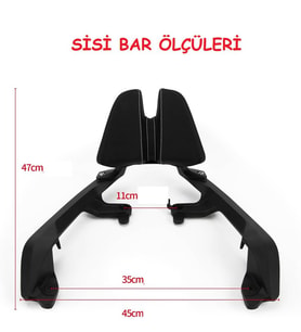 Honda X-Adv 750 Sırt Dayama  Sissy Bar Supermoto