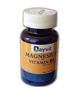 Dayvit Magnesium with Vitamin B6 100 Tablet