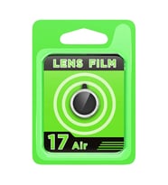 İphone 17 Air Raze Metal Kamera Lens - Gümüş