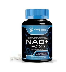 WELLNESS LABS Liposomal NAD 1500mg + Resveratrol 90 Capsul. Abd Menşei.55.