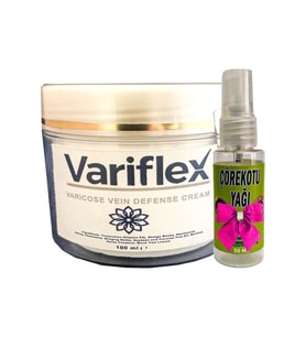 Variflex Krem Bacak Bakımı 100 ml Waris Kremi+ Hediye 30 ml Çörek Otu  Yağı