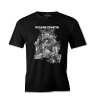 Rammstein - Flag Siyah Erkek Tshirt