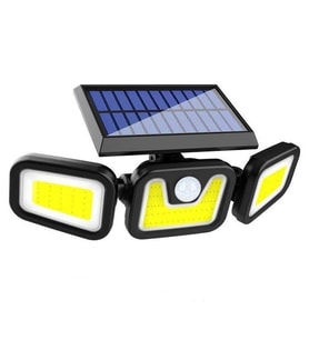 MX-1725B Sensörlü 3 Modlu 90 Cob Ledli Solar Aydınlatmalı Duvar Lambası