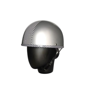 Motosiklet ve Bisiklet Yarım Chopper Model Kask Abs Matreıal Kask Grey