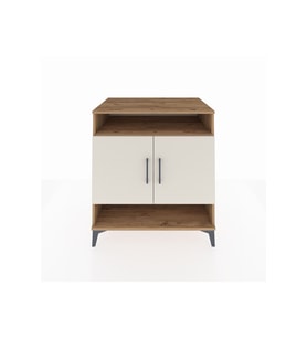 Kronos Şifonyer 3 Raflı 2 Kapaklı 88x59x96 Çam-Aytaşı