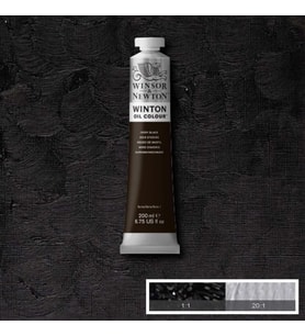 Winsor&Newton Winton Yağlı Boya 200 ml No:24 Ivory Black