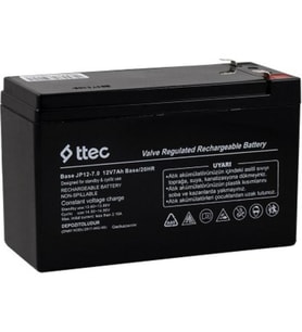 TTEC 12V 7 AH Base Kuru Bakımsız Akü