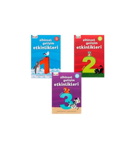 Zihinsel Gelişim Etkinlikleri 3 Yaş Seti (3 Ürün)