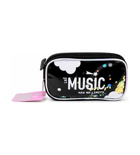 CHIMOLA MUSIC KALEM ÇANTASI SİYAH (U)