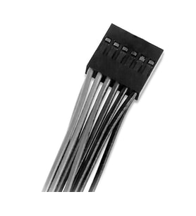 Uzatma Kablosu 10cm - 2x6 Dişi Dişi Konnektör
