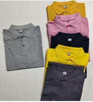 Firmalara Özel Logo Baskılı 10 Adet Polo Yaka Tişört (Gri)
