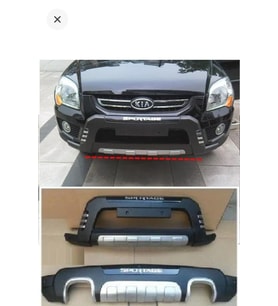 Kia Sportage Uyumlu 2003 2009 Ön Arka Tampon Koruyucu Difüzör