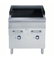 Electrolux Professional Elektrikli Barbekü-grill, Çift Taraflı Döküm Izgaralı (et İçin Yivli, Balık-sebze İçin Düz), Alt Standlı - 800 Mm E9GREHGCFU