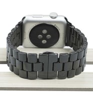 Apple Watch Ultra 49mm Kordon KRD-15 Metal Strap Kordon (Siyah)