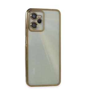 C35 Kılıf Lensli Silikon - Gold