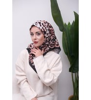 Renkli Karma Desen Dijital Soft Eşarp