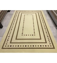 Saray Halı Vizyon 10477 A 200X300 Krem Kahve Vişne Çürüğü 6 M2 !
