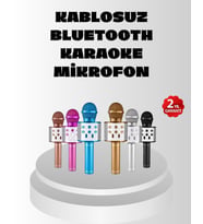 Karaoke Mikrofon Yankı Efektli