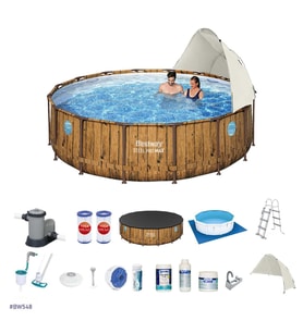 Bestway Gölgelikli Prefabrik Havuz Seti 549x122cm BW548 56977