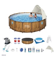 Bestway Gölgelikli Prefabrik Havuz Seti 549x122cm BW548 56977