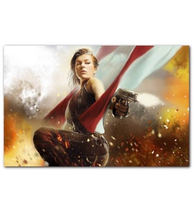 Cakatablo Alice Resident Evil 2020 Oyunu MDF Tablo