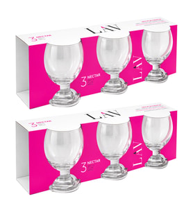 Lav Nectar Ayaklı Mesrubat Bardagı 3 lü x 2 Kutu