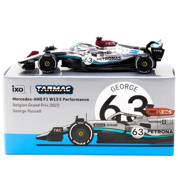 1:64 Diecast Mercedes-AMG F1 W13 E Performance, Belgian Grand Prix