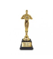 Babalar Günü Orta Boy Oscar Ödülü Canım Babam (Gold)