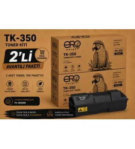 Kyocera FS-3140mfp+ Muadil Toner - 2'li Avantaj Paket