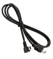 1 Metre Mini USB 5 Pin L Tipi 90 Derece Açılı Şarj ve Veri Kablosu