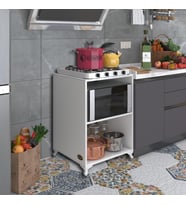 Kenzlife ocak dolabı iclal byz 85*60*57 mutfak klasik setüstü ocak için modül