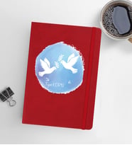 Kişiye Özel 13x21 Kırmızı Defter-7