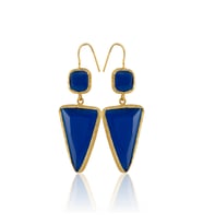 Kadir Jewellery 22 Ayar Altın Kaplama Kadın Sallantılı Küpe -El İşçiliği Ve Hipoalerjenik Küpe