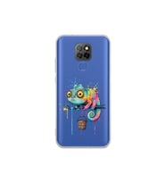General Mobile GM 20 ile Uyumlu Splash Bukalemun Tasarımlı Şeffaf Silikon Kılıf