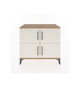 Hyperion Şifonyer Tek Raflı 4 Kapaklı 88x44x80 Çam-Aytaşı