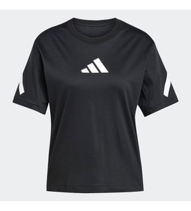 adidas JJ4778 W Z.N.E. TEE Kadın T-Shirt (Siyah)