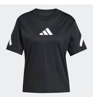 adidas JJ4778 W Z.N.E. TEE Kadın T-Shirt (Siyah)